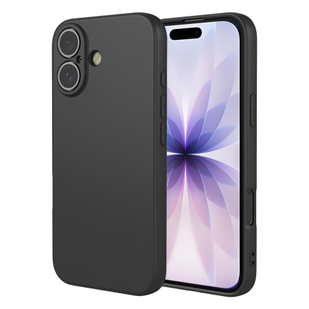 Husa Maxcell pentru APPLE iPhone 17 – Soft MicroFiber, TPU - negru intens