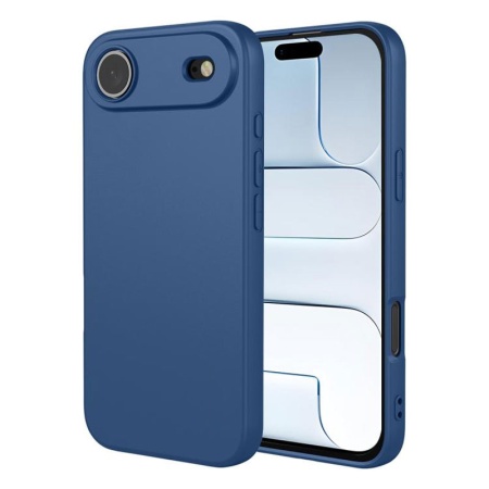 Husa Maxcell pentru APPLE iPhone 17 Air – Soft MicroFiber, TPU - albastru marin