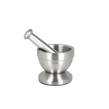 Mojar cu pistil Floria, otel inoxidabil, diametru 10 cm, ZLN2645, inox