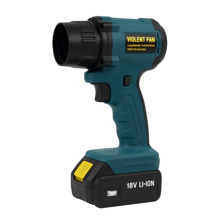 OEM F018 – Suflanta portabila 18V, 110.000 RPM, lanterna 3 moduri, incarcare telefon USB Type-C