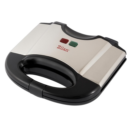 Sandwich Maker Zilan ZLN8143 – 750W, model grill, placi teflon antiaderente, 2 sandwich-uri, Negru