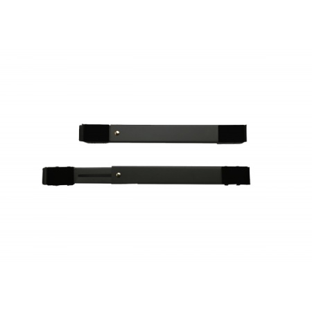 Suport mobil extensibil ZILAN, fier, sistem frana, 128kg, ZLN4767, negru