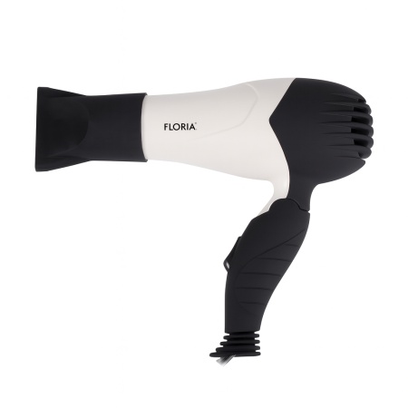 Uscator de par Floria ZLN8975, 850W, 2 trepte viteza si temperatura, maner pliabil, protectie supraincalzire, concentrator, alb