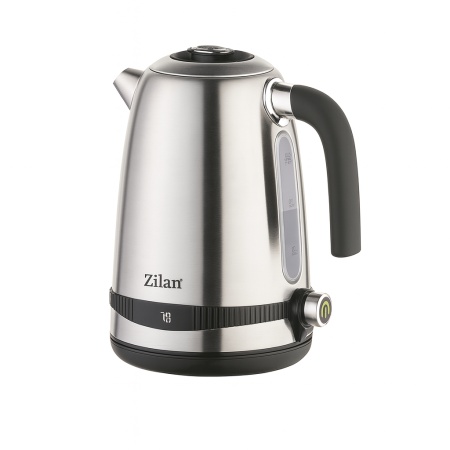 Fierbator electric digital 2200W Zilan ZLN1000, din inox cu 7 trepte temperatura si functie de mentinere, argintiu/negru