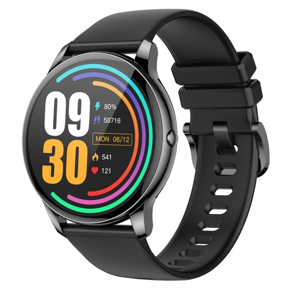 Hoco Y10 - SmartWatch, AMOLED, 1.3" Bluetooth 5.0, 230mAh, Negru