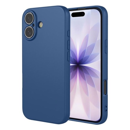 Husa Maxcell pentru APPLE iPhone 17 – Soft MicroFiber, TPU - albastru marin