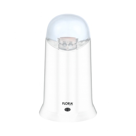 Rasnita cafea 200W, Floria ZLN3085, 60g, cuva inox, alb