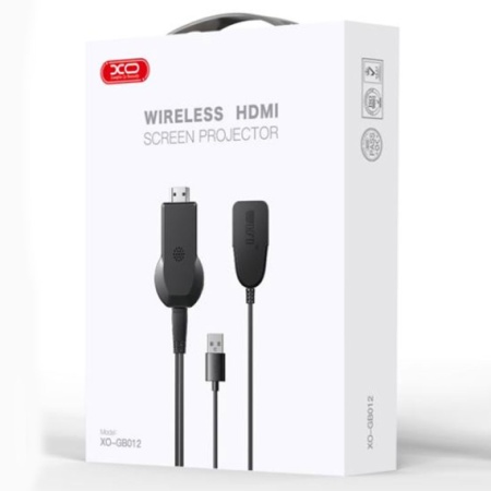 XO GB012 - Cablu Audio si Video, HDMI la USB, Apple Wireless Convertor, Negru
