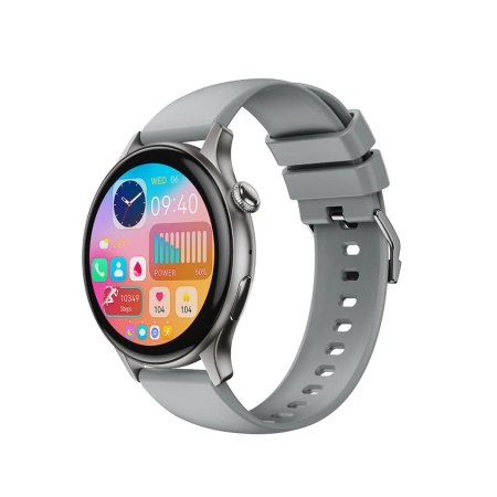 XO J6 - Smartwatch Amoled BT 5.0 Chen Shuo Round Sport Rose Silver