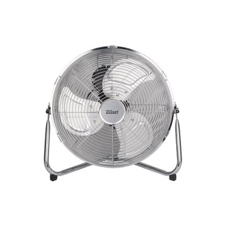 Zilan ZLN2348 – Ventilator inox cu suport 36 cm, 50W, 3 trepte viteza, unghi reglabil, argintiu