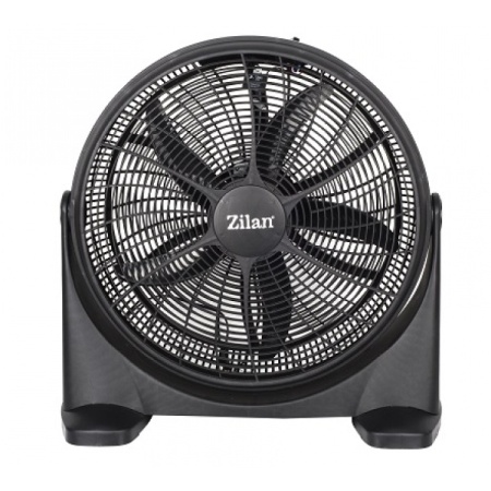 Zilan ZLN2362 – Ventilator cu suport 50 cm, 75W, 3 trepte viteza, 5 palete, argintiu