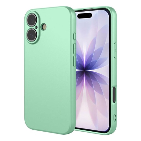 Husa Maxcell pentru APPLE iPhone 17 – Soft MicroFiber, TPU - turcoaz