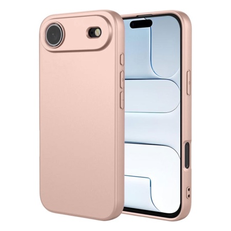 Husa Maxcell pentru APPLE iPhone 17 Air – Soft MicroFiber, TPU - crem nisipiu