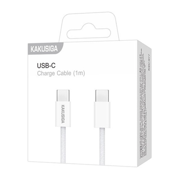 Kaku KSC-977 - Cablu Date si Incarcare, Type-C, PD60W, QC3.0, 1m, Alb