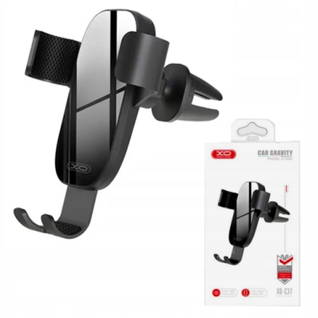 XO C37 – Suport auto cu cleme laterale pentru ventilatie AutoGravity MultiAngle, negru