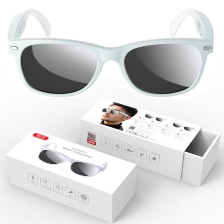 XO E11 - Ochelari Smart Audio, Protectie UV, BT 5.3, 100h Stand-by, Blue