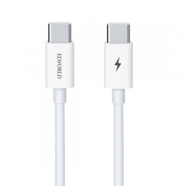 Cablu de date Smartix iPhone iOS USB-C, Incarcare rapida 4A, Alb