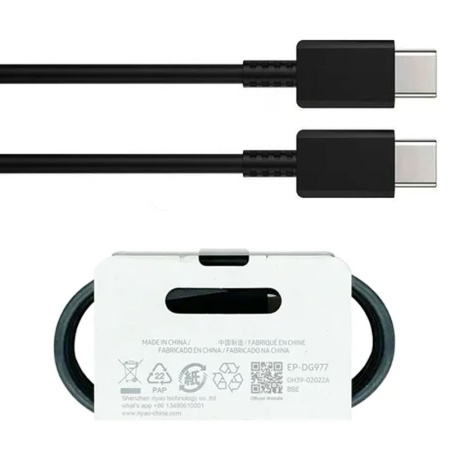 OEM DG977B – Cablu Type-C la Type-C 25W 3A Date si Incarcare 1m, negru