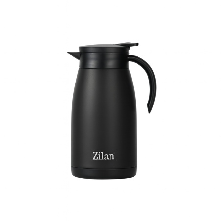 Termos Zilan, 1.5L, otel inoxidabil SUS304, izolare termica 18/24h, ZLN0781, negru