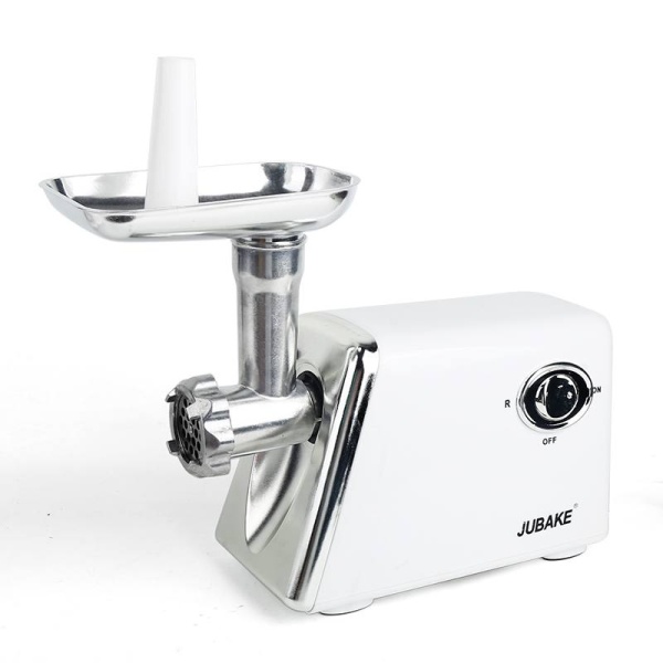 Tocator carne 2800W, 3 site, pentru cirnati, chebe diferite, Alb,