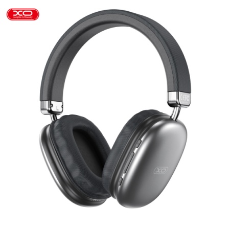 XO BE45 – Casti wireless On Ear BT 5.3, 400mAh, comenzi tactile, Ambient Light, negru