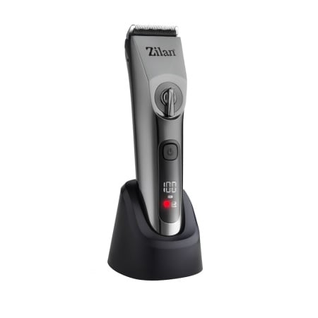 Zilan ZLN8702 – Masina de tuns profesionala 8 in 1, IPX6, autonomie 120 min, gri