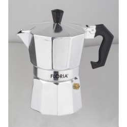 Cafetiera Espresso FLORIA, 150ml, aluminiu, compatibil aragaz gaz, ZLN2485, argintiu - Img 2
