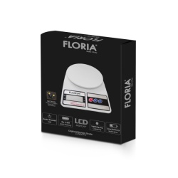 Cantar de bucatarie digital 10kg Floria ZLN9075, display LCD - Img 3