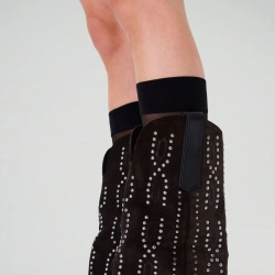 Cizme piele naturala, toc 6 cm, varf ascutit, negru – ambalate cutie 8 buc (36-1, 38-2, 39-2, 40-1) - Img 2