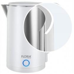 Fierbator electric Floria ZLN4920 – 2L, 1500W, alb, perete dublu, auto-oprire, protectie supraincalzire - Img 4