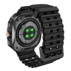 Hoco Y29 – Ceas SmartWatch Sport, BT 5.3, Apel, GPS, Negru - Img 3