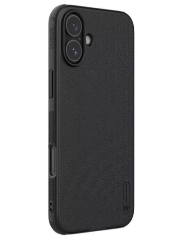 Husa Nillkin, iPhone 16 Plus, Frosted Series, PVC, Negru - Img 3