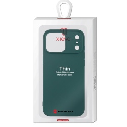 Husa X-Level pentru APPLE iPhone 17 Pro Max – Thin Series, SoftTouch, TPU – verde inchis - Img 1