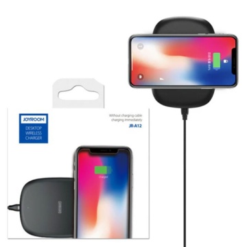 Joyroom JR-A12 - Incarcator Wireless, 5W, Qi Charging, Universal, Negru - Img 2