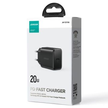 Joyroom JR-TCF06 - Incarcator Retea, 20W, 1xUSB-C, PD, Negru - Img 2