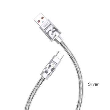 Kaku KSC-956 - Cablu Date si Incarcare, USB la Type-C, 65W, 1m, Gri - Img 3