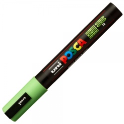 M640 - Marker UNI Posca PC-5M, varf rotund, 1.8-2.5mm, verde mar - Img 2