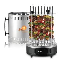 Raf R8628 – Gratar electric 1500W, 11 tepuse, infrarosu, negru - Img 4