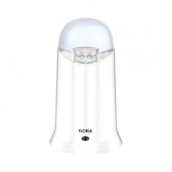 Rasnita cafea 200W, Floria ZLN3085, 60g, cuva inox, alb - Img 2