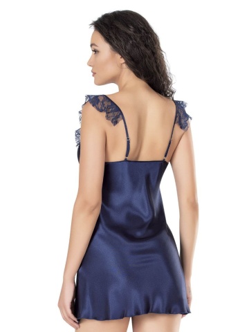 Rochie de noapte Aurora Luxe Elegance, Albastru - Img 2