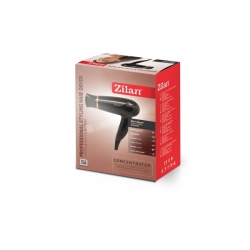 Uscator de par Floria ZLN2953, 1200W, 2 trepte viteza si temperatura, maner pliabil, protectie supraincalzire, concentrator, negru - Img 6