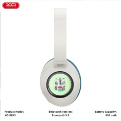 XO BE43 – Casti wireless On Ear BT 5.3, 600mAh, verde - Img 3