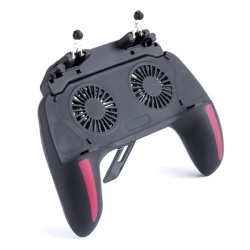 XO H10 - Controler Gamepad telefon cu baterie 2500mAh, 2 Ventilatoare, Cooling activ, Negru, - Img 1