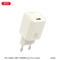XO L146 – Incarcator retea 18W 1xUSB-C 5V 3A, bej - Img 2
