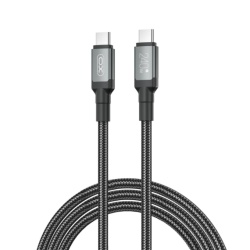 XO NB-Q264B - Cablu Date si Incarcare, USB-C, PD240W, QC3.0, 2m, Negru - Img 2