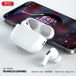 XO T5 – Casti wireless Ear Buds Bluetooth 5.3, alb - Img 4