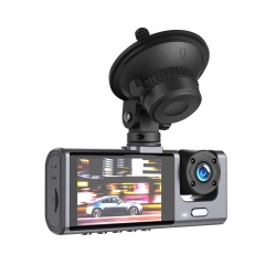 XO XJ03 - Camera Auto Dual Fata + Spate, HD 1080p, Ecran 2”, G-Sensor, Negru - Img 2