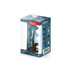 Zilan ZLN3857 – Aparat de tuns facial si corporal 5 in 1, acumulator reincarcabil, stand incarcare, negru - Img 4