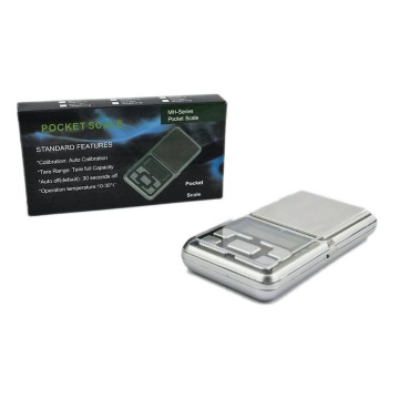Cantar de precizie de buzunar, Ideal pentru bijuterii, Display iluminat, 0,01-200 g, Argintiu - Img 7
