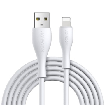 Joyroom S-1030M8 - Cablu Date si Incarcare, USB la Lightning, 1m, Alb - Img 1